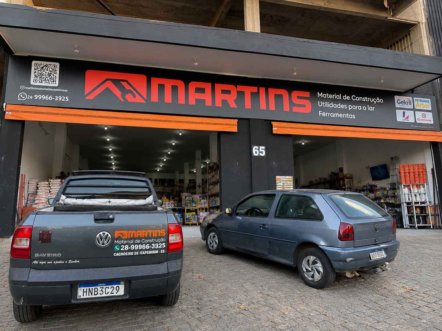 Fachada Martins Material De Construção